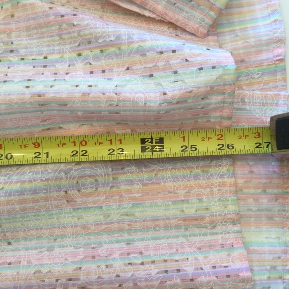 Alfred Dunner Snap Front 3/4 Sleeve Blouse - Picture 6 of 6